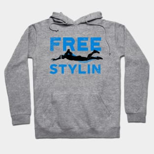 Freestyling Swim Guy 2 Hoodie